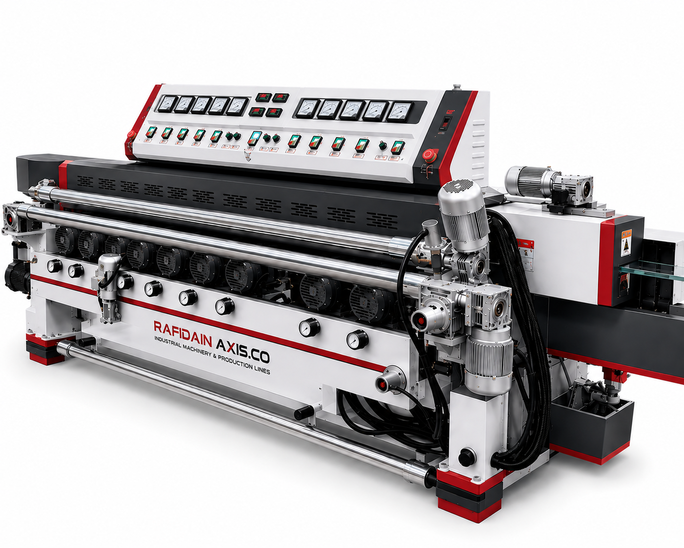 GLASS STRAIGHT-LINE BEVELLING MACHINE AXG9